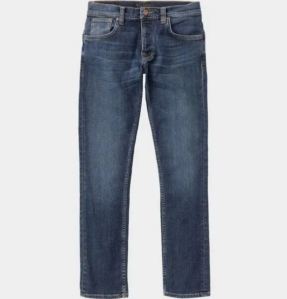 Nudie Jeans Nudie Jeans Slim Fit Jeans - Grim Tim, Indigo myth (blau), – Produktbild 1 von 4