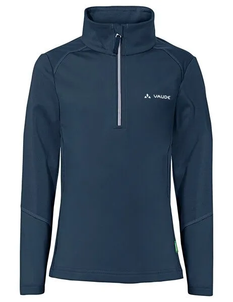 Vaude VAUDE Pullover Kids Livigno Halfzip, Dark sea/white, – Produktbild 1 von 3
