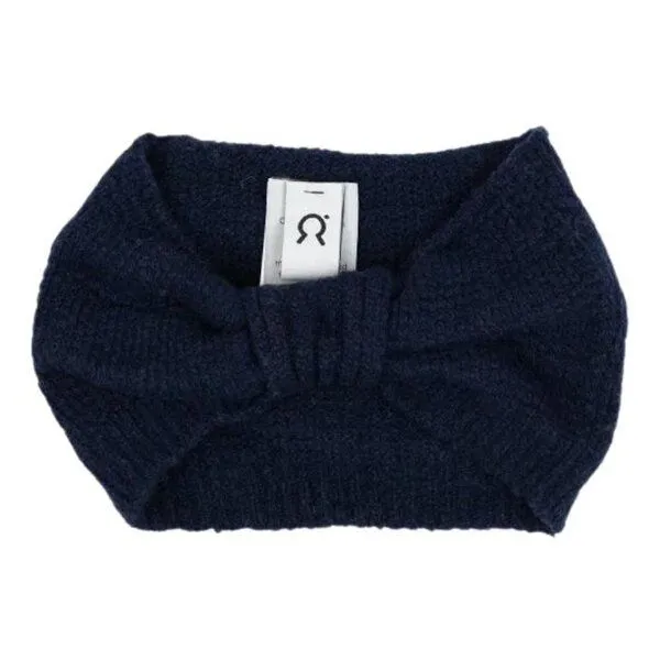 Rifò - Circular Fashion Made in Italy Rifò - Circular Fashion Made in Italy Stirnband Amelia aus recycelter Kaschmirwolle, Blau mora, – Produktbild 3 von 4
