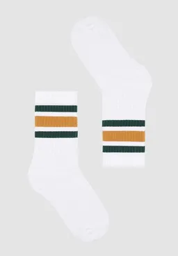recolution Socken aus Bio-Baumwoll Mix - BERGENIA STRIPES - recolution – Produktbild 1 von 1