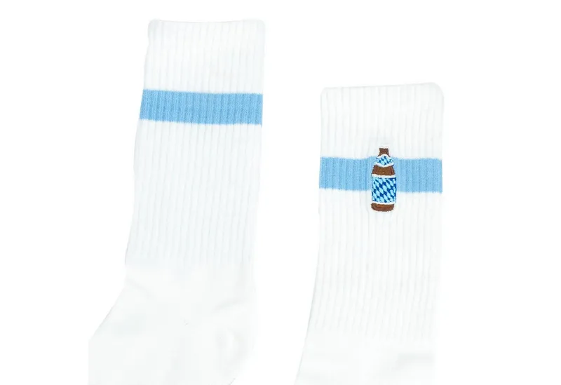 Bavarian Caps Bavarian Caps Sportsocken Bavarian Caps Sportsocken Bayerisch Hell (Sportsocken, Sportsocken), Weiß, – Produktbild 2 von 2