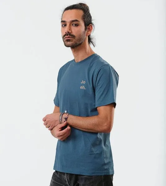 Gary Mash GARY MASH T-Shirt Jo eh. aus Biobaumwolle, Petrol, – Produktbild 4 von 4