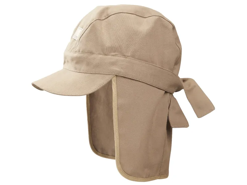 Pickapooh Pickapooh Baby und Kinder Sommerhut mit Nackenschutz UV 40 taupe Gr.52, Braun, – Produktbild 1 von 1