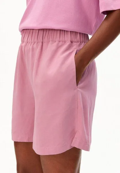 ARMEDANGELS Armedangels - Linen Blend Pull On Short, Rosa (washed berry), – Produktbild 3 von 3
