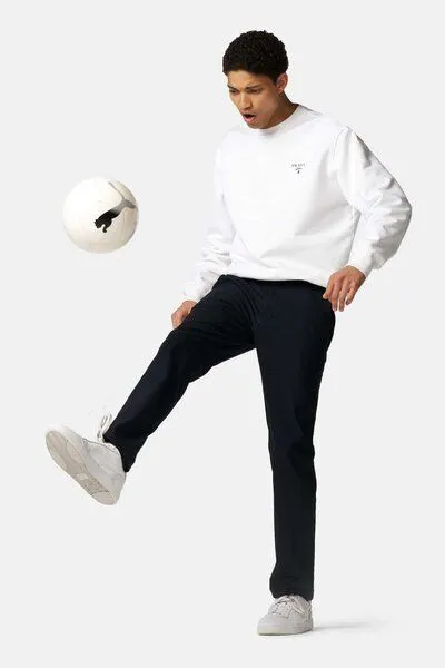 Meyer MEYER ACTIVE - JERSEY LOOK Chino, Blau (dunkelblau), – Produktbild 2 von 4