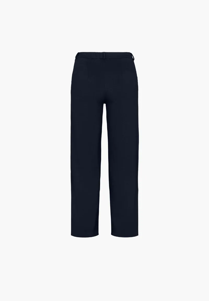 LAURIE LAURIE Damen vegan Hose Donna Loose Jersey Sl Navy, Extra dunkelblau, – Produktbild 1 von 2