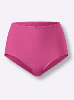 wäschepur Taillenslip weiß + magenta + marine + jade – Produktbild 1 von 1