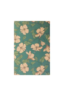Tranquillo Notizbuch HIBISCUS A5 - grün – Produktbild 1 von 1