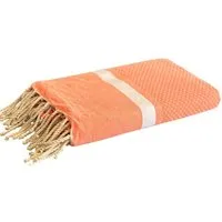 Just Be Just Be Hamamtuch / Strandtuch Maxi Pied de Lion, Orange, – Produktbild 1 von 1