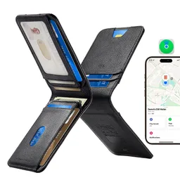 ESR ESR Classic Geo Geldbörse mit Find My Funktion und RFID-Schutz, Schwarz – Produktbild 1 von 1