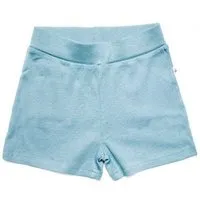 Leela Cotton 1er oder 2er Pack Baby und Kinder Short aus 100% Bio-Baumwolle Leela Cotton (2020), Taubenblau, – Produktbild 2 von 4