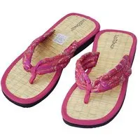 Les Tôngs Les Tôngs Juncus-S Japan - vegane & Gesunde Zimtlatschen Flip Flops, Rosa, – Produktbild 1 von 1