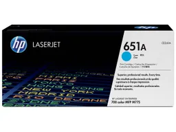 Hewlett Packard hp Druckkassette CE341A, Nr. 651A cyan – Produktbild 1 von 1