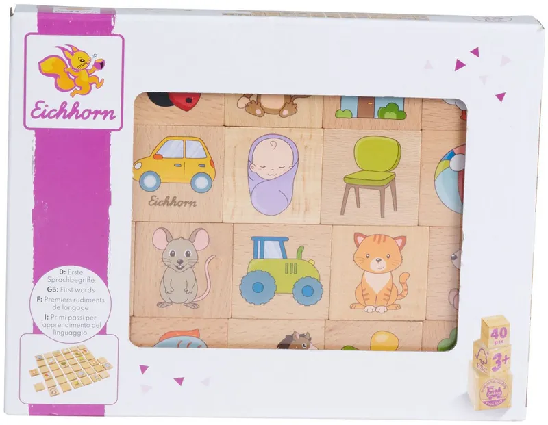 eichhorn eichhorn Spiel Memo Spiel aus Holz, Bunt, – Produktbild 3 von 5