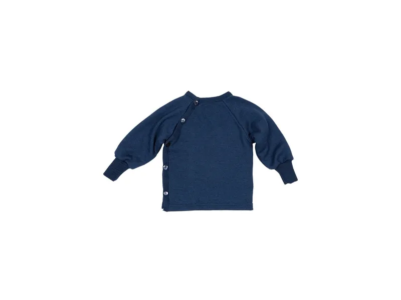 Reiff Strickwaren Reiff Strickwaren Baby Jacke Schlüttli Wolle Seide Frottee, Blau, – Produktbild 1 von 1