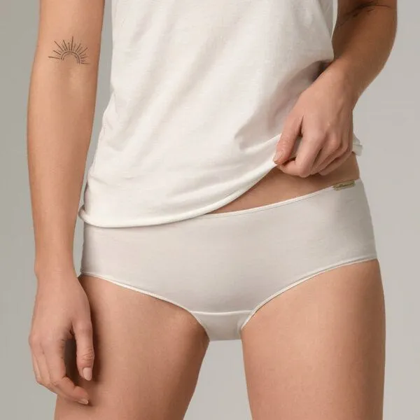 comazo|earth comazo|earth Fairtrade Hipster in Offwhite, Earth und Schwarz | GOTS zertifiziert, Offwhite, – Produktbild 1 von 4