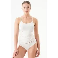 ORGANICATION ORGANICATION ESSENTIALS-ALINA - Singlet Top aus supersoftem TENCEL Modal-Mix, Off white, – Produktbild 1 von 1