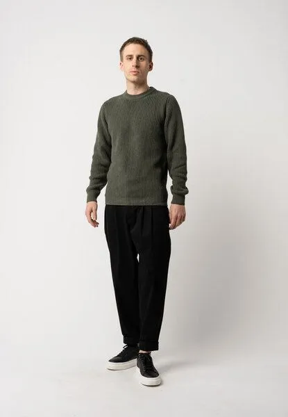 MELA MELA Strickpullover RAVI aus 100% Bio-Baumwolle, Green blend (grün), – Produktbild 3 von 3