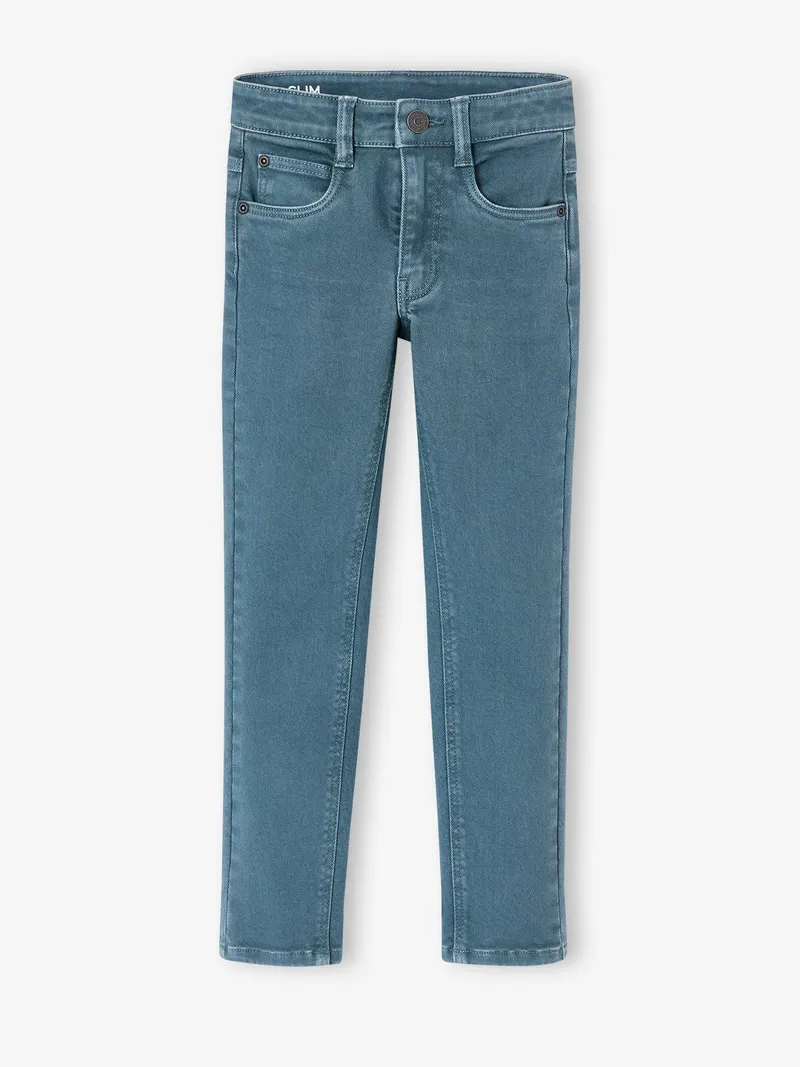 Vertbaudet Jungen Slim-Fit-Hose, Petrol, – Produktbild 1 von 2