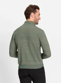 marco donati Sweatshirt khaki-meliert – Produktbild 1 von 1