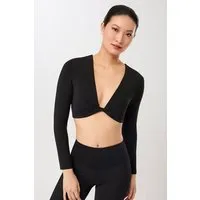 mandala Mandala Support Top Longsleeve, Black (schwarz), – Produktbild 2 von 5