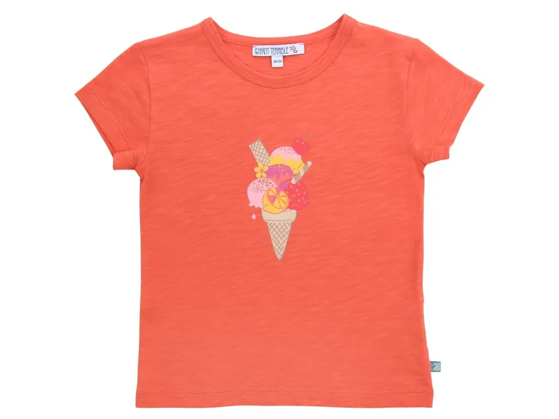 Enfant Terrible Enfant Terrible Shirt mit Eisdruck mandarin – Produktbild 1 von 2