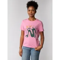 watapparel watapparel T-Shirt Frauen Love and flex, Bubble pink, – Produktbild 1 von 1