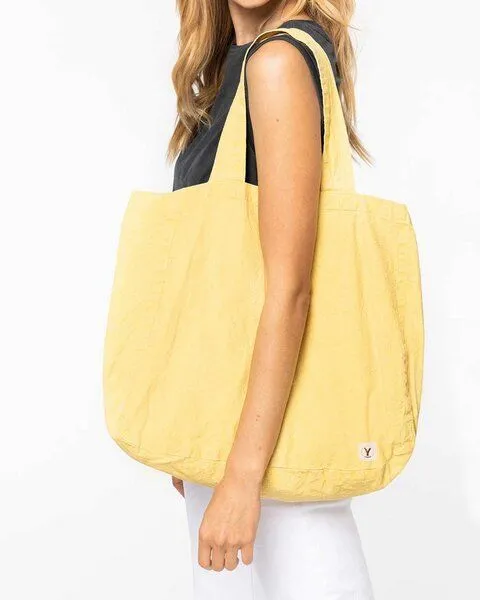 YTWOO YTWOO Große Shopping Bag aus Leinen, Beige, – Produktbild 2 von 4