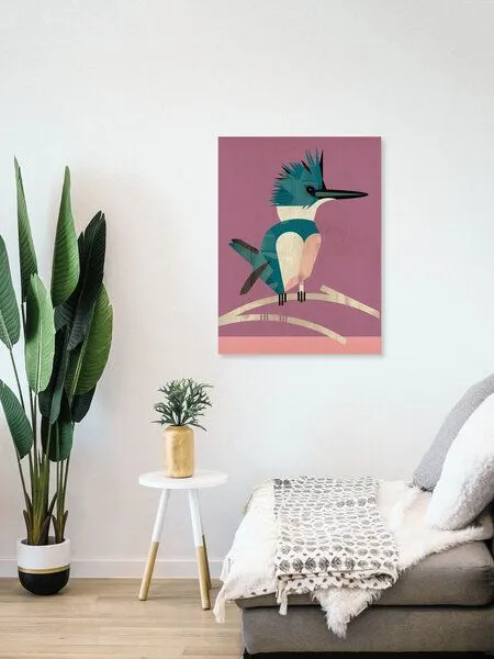 Photocircle Photocircle Poster / Leinwandbild - Eisvogel – Produktbild 4 von 4