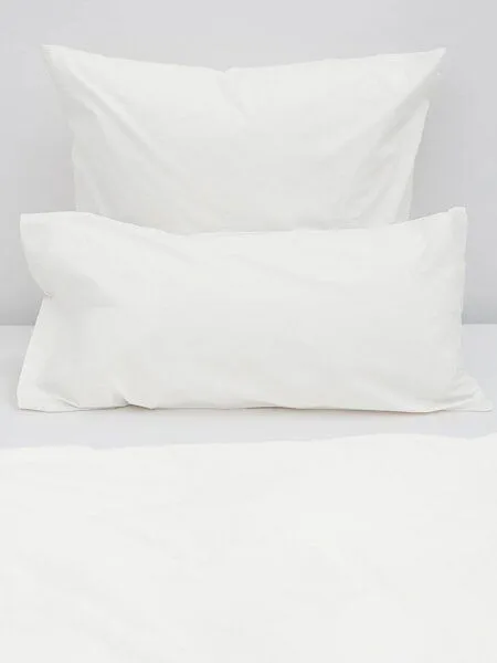 erlich textil erlich textil Finn Bettdeckenbezug aus Bio-Baumwolle, made in Europe, Weiß, – Produktbild 7 von 8