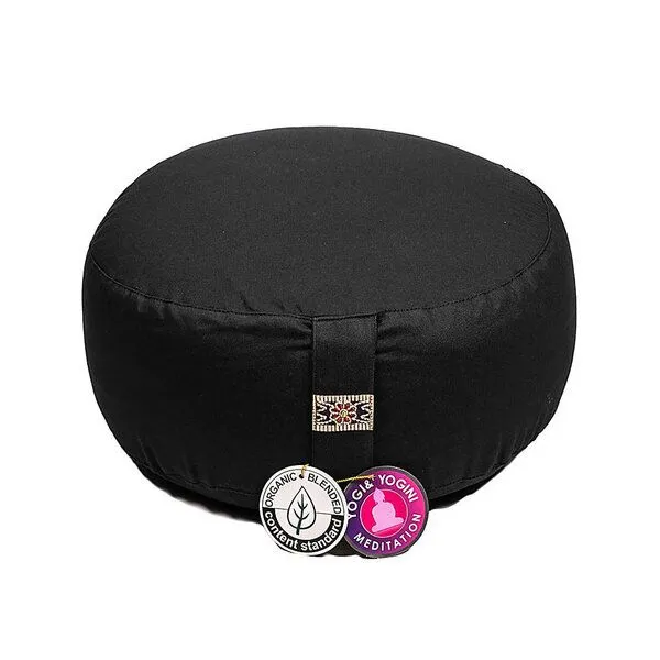 Just Be Just Be Meditationskissen, Schwarz, – Produktbild 1 von 2