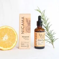 NICAMA NICAMA Körperöl Rosmarin-Orange - Natürliches Pflege- und Massageöl - bio & vegan – Produktbild 1 von 1