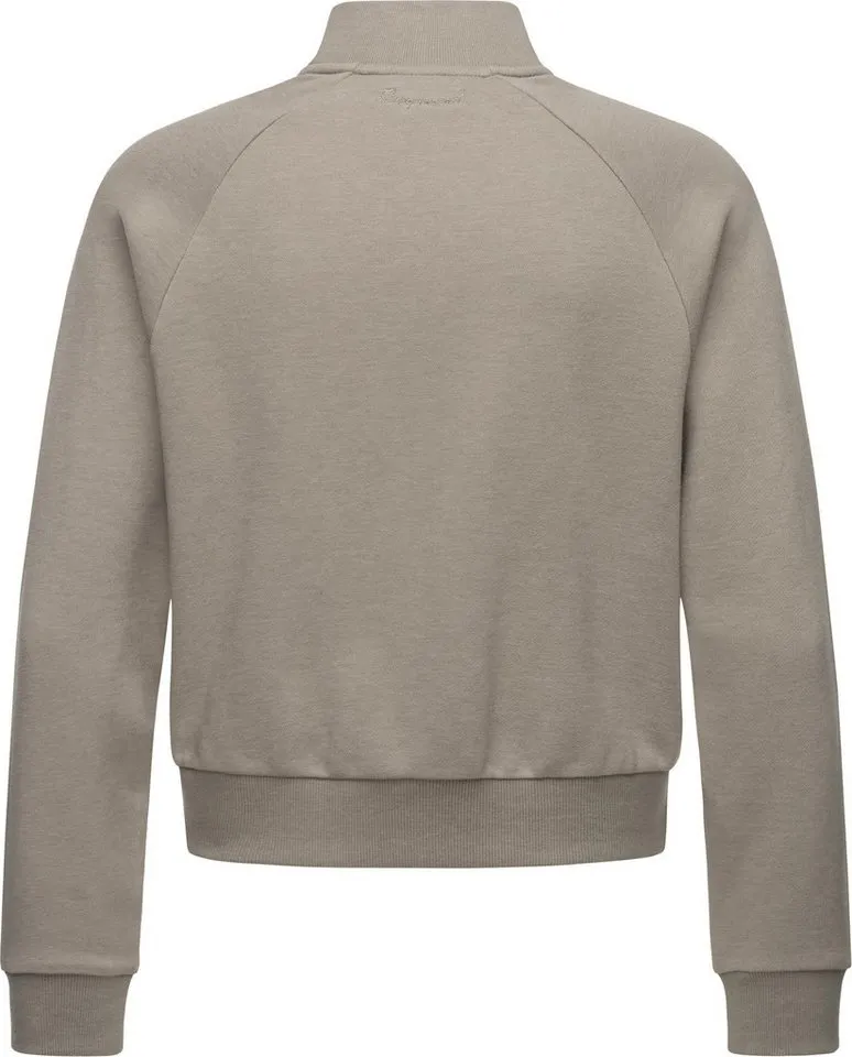 ragwear ragwear Bomberjacke Simonette stylische Damen Collegejacke für den Übergang, Braun, – Produktbild 3 von 3