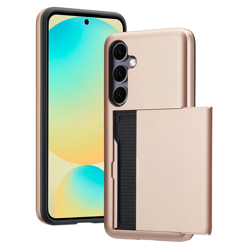imoshion imoshion Backcover mit Kartenfach für das Samsung Galaxy S24 FE, Rosegold, – Produktbild 1 von 1