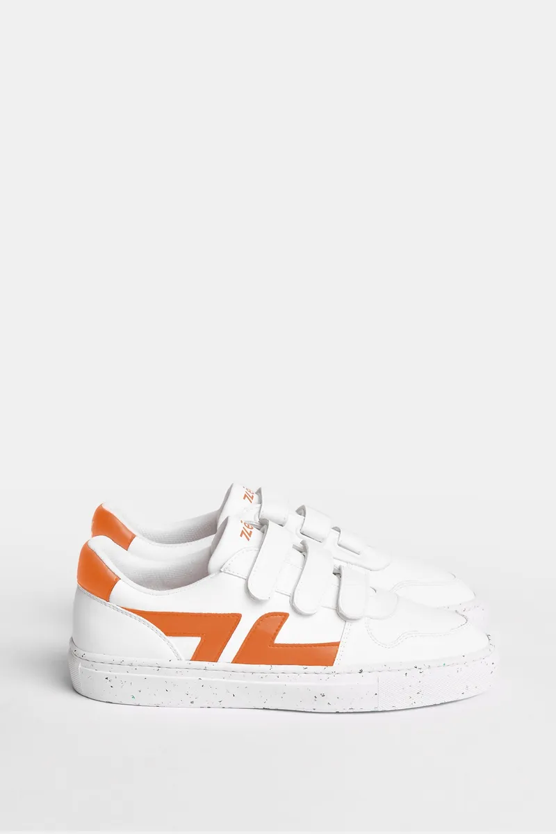 Zèta Zèta Herren vegan Sneaker Maisleder Orange, Orange, – Produktbild 1 von 2