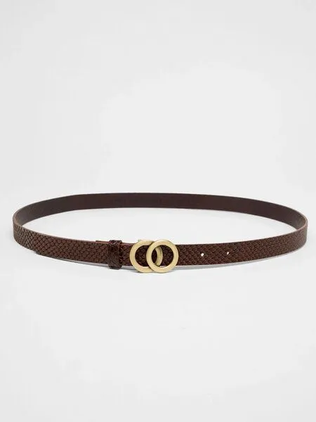 LANIUS Lanius - Gürtel Ring, Braun, – Produktbild 1 von 5