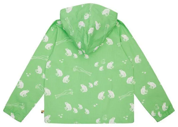 loud + proud loud + proud Kinder Outdoorjacke, GOTS-zertifiziert, Opal(grün), – Produktbild 2 von 2