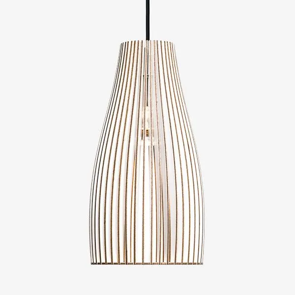 IUMI DESIGN IUMI DESIGN Leuchte Ena, Weiß lasiert deckend, – Produktbild 1 von 4