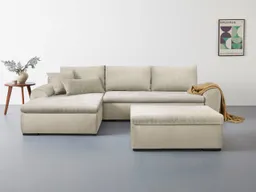 Home affaire Ecksofa Win L-Form, B: 285 cm - OTTO. Verlässliche Qualität., 2 Zierkissen, optional Schlaffunktion & Bettkasten – Produktbild 1 von 1