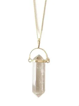 Crystal and Sage Bergkristall Halskette in Pendelform von Crystal and Sage – Produktbild 1 von 1