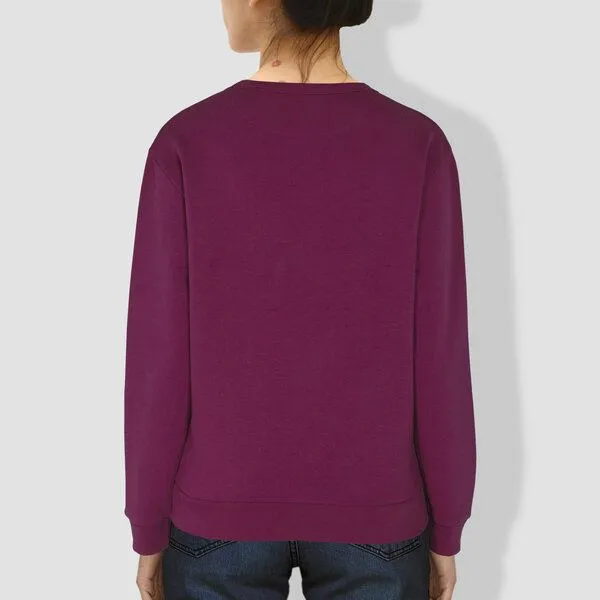 little kiwi little kiwi Damen Sweater, "Kiwi verkehrt", Purple LED – Produktbild 2 von 2
