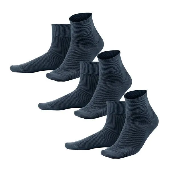 Living Crafts Living Crafts Unisex-Socken aus 100% Bio-Baumwolle, Navy(3x), – Produktbild 2 von 2
