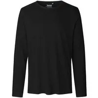 Neutral Neutral® Herren Langarm T-Shirt von Neutral Bio Baumwolle, Schwarz, – Produktbild 1 von 1