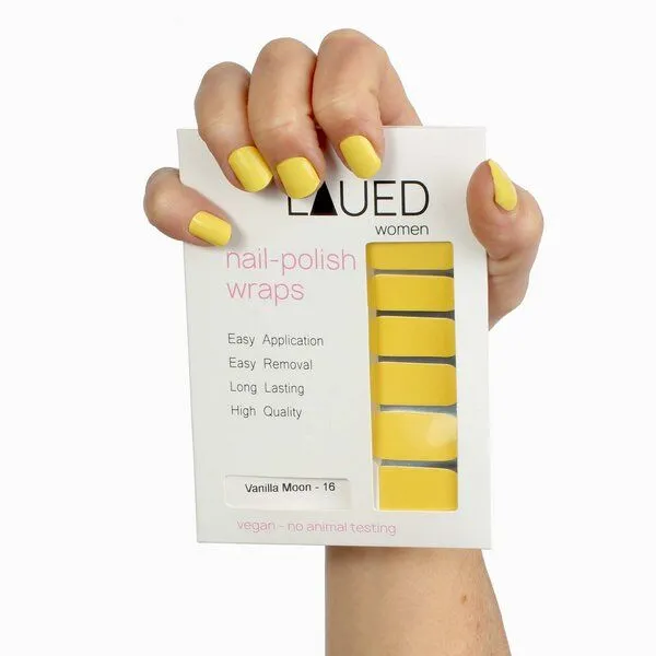 Vargu Vargu LAUED vegane Nagelfolien solid statement, Vanilla moon, – Produktbild 1 von 4