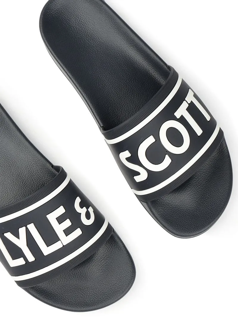 Lyle and Scott Lyle & Scott Badesandalen Navy - Größe 44, Dunkelblau, – Produktbild 1 von 5