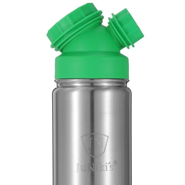 JN JuNiki's JN JuNiki's Einschulungs-Set: JuNiki´s® Lunchbox + Trinkflasche isoliert 8 Farben, Grün, – Produktbild 4 von 4