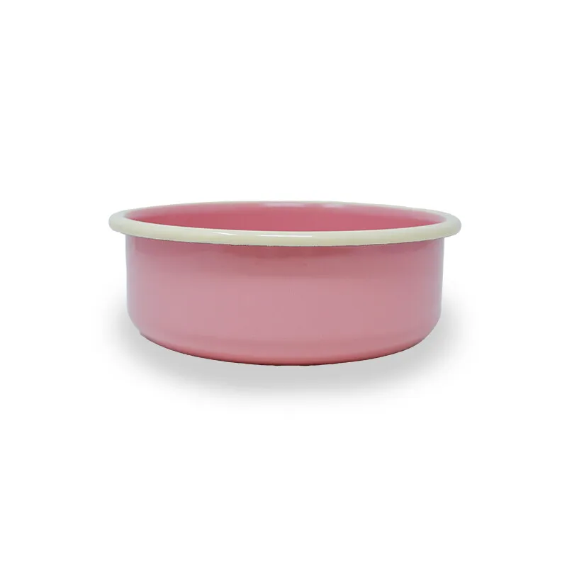 Lills Lills Emaillenapf "Nele" - Gr. L - altrosa – Produktbild 1 von 2