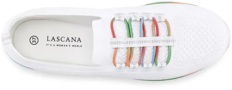 Lascana Sneaker, Weiß-multi, – Produktbild 3 von 3