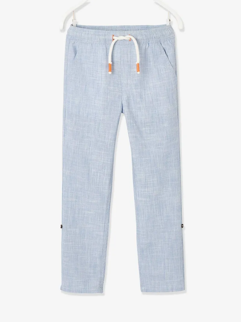 Vertbaudet Jungen 3/4-Hose, Hellblau, – Produktbild 2 von 4