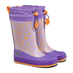 Affenzahn Affenzahn Gummistiefel Puddly Schmetterling für Kinder, lila, Größe 31 EU – Produktbild 1 von 1